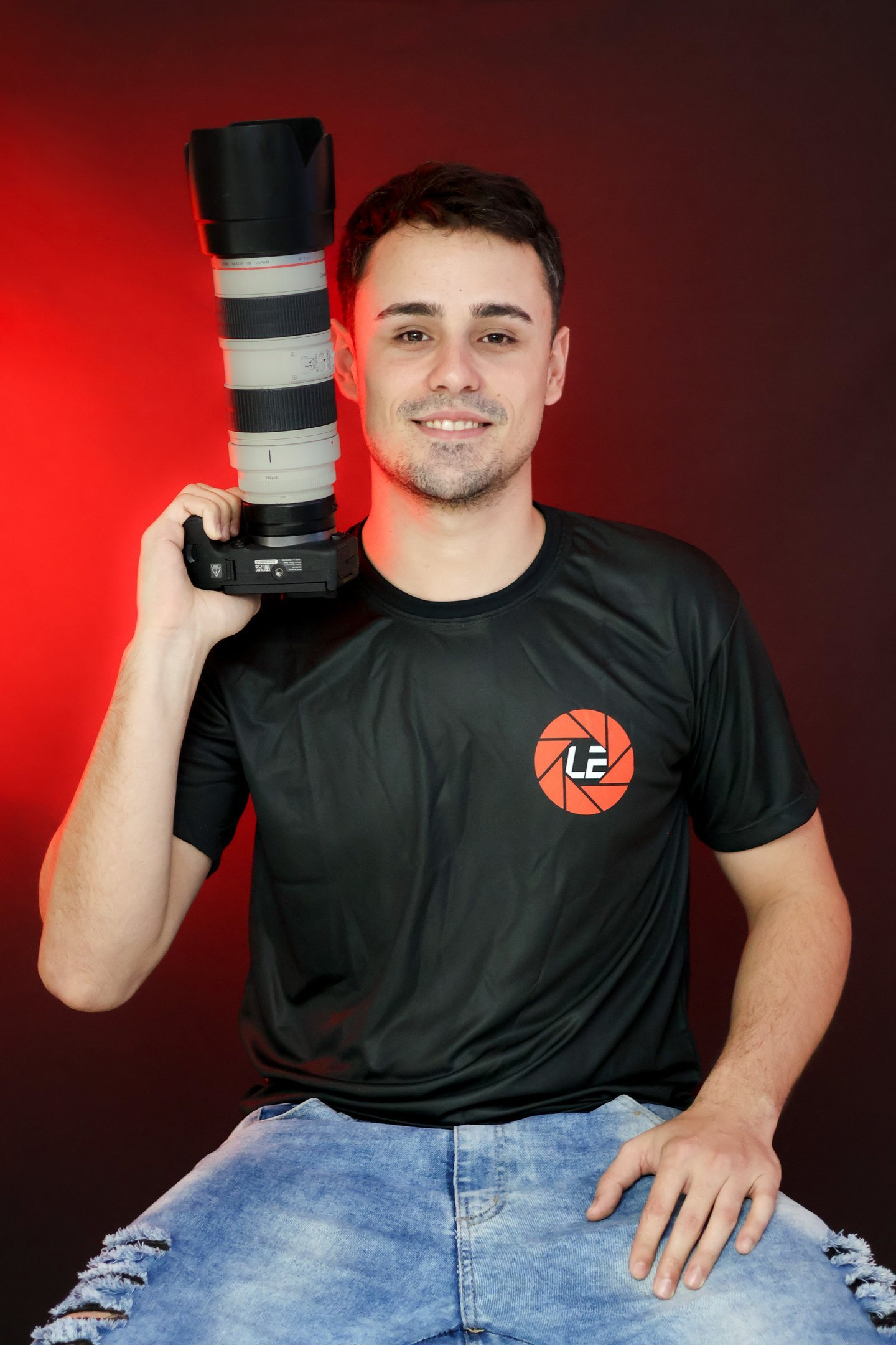 Fotógrafo da equipe Lentes No Esporte